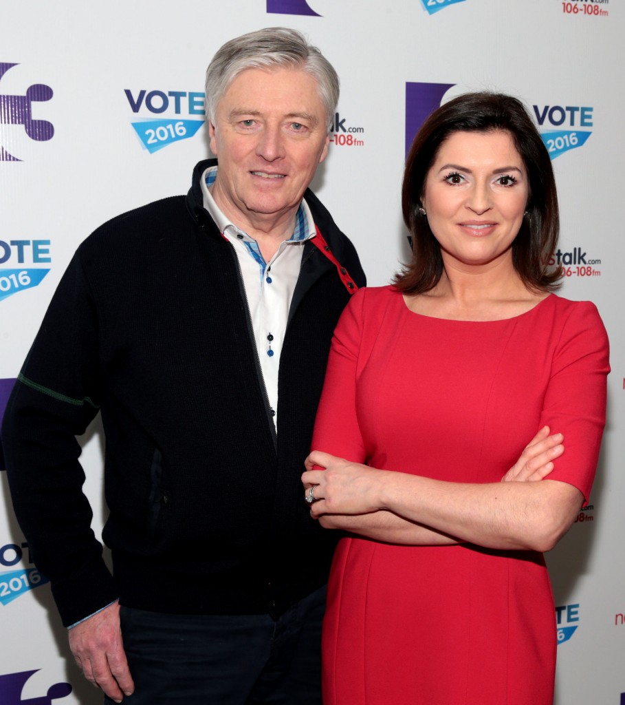 Pat Kenny and Colette Fitzpatrick pictured today at the Virgin Media TV3 HD Studio. TV3 has today announced that it will host the first leaders television debate as part of its VOTE 2016 election coverage this Thursday (11th February) live from 9pm to 10.30pm. The debate will be moderated by Newstalks Pat Kenny and TV3s Colette Fitzpatrick. Picture:Brian McEvoy No Repro fee TV3 to host first live leaders debate of Election 2016 campaign Debate to be broadcast live on both TV3 and Newstalk VOTE 2016  The Leaders Debate will be moderated by Newstalks Pat Kenny and TV3s Colette Fitzpatrick and will air this Thursday, live at 9pm An Taoiseach and leader of Fine Gael Enda Kenny TD, Tánaiste and leader of the Labour Party Joan Burton TD, leader of Fianna Fáil Micheál Martin TD and leader of Sinn Féin Gerry Adams TD have all confirmed their attendance in this special 4-way leaders debate. The debate will be followed by a Tonight Show Special at 10.30pm this Thursday (11th February) presented by Newstalk Breakfasts Ivan Yates along with a panel of political experts and analysts including TV3 Political Editor Ursula Halligan and Mick Clifford of The Examiner.