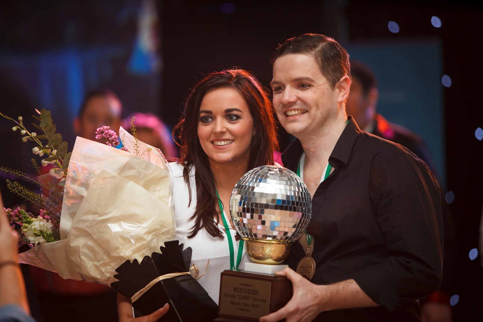 Strictly Core Dancing Winners Melissa Byrne & Colum O'Hara 2