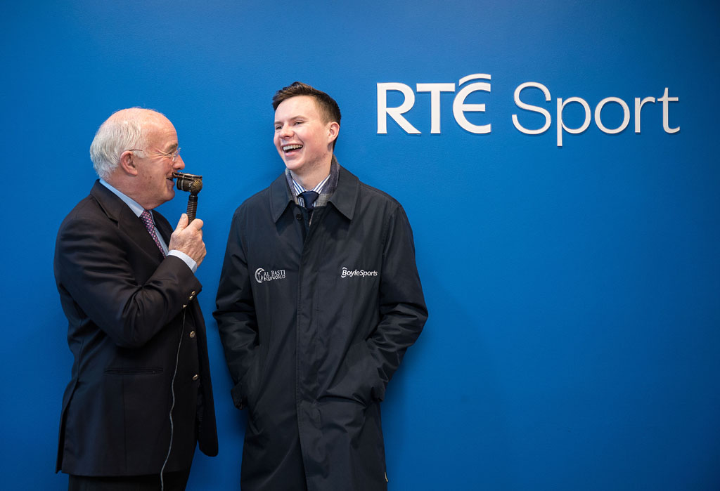 RTE Sports And Boylesports Announcement, RTE Studios, Dublin 12/1/2017 Ted Walsh, RTÉ racing panellist and Joseph O'Brien, BoyleSports Horse Racing Ambassador Mandatory Credit ©INPHO/Dan Sheridan