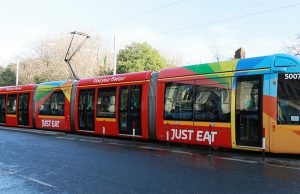 Just Eat OOH Campaign Adds Splash of Colour to Luas