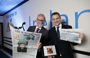 Ireland Edition of The Times Set to Launch Next Week