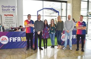 PML Creates Pop-up Man Creche in Dundrum for EA Games