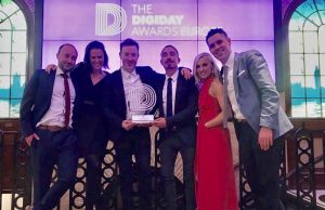 Maximum Media Wins Gold at Digiday Awards Europe