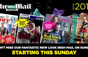 New Look for Irish Mail on Sunday This Weekend