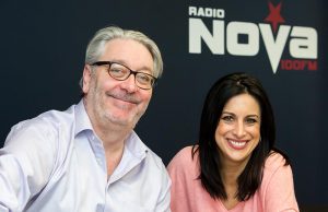 Colm Hayes and Lucy Kennedy for Nova Breakfast