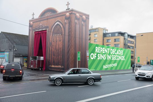 The Public House Confesses it’s Behind Drive-thru Confession Box