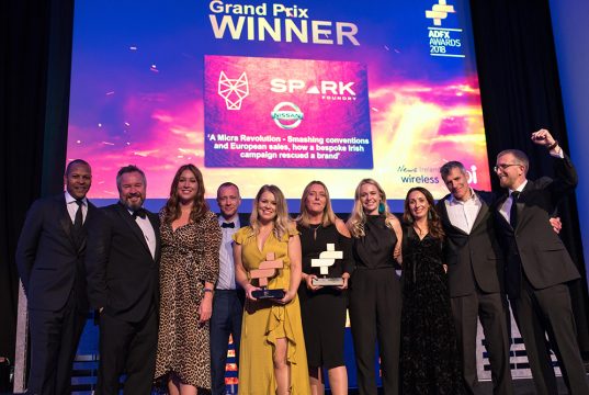 In the Company of Huskies/Spark Foundry Win Grand Prix at ADFX 2018