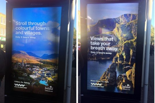 Tourism Ireland Launches Phase 2 of Wild Atlantic Way Campaign in the UK