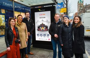 Red Bull Taps OOH for Belfast Racing Showrun