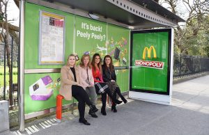 Bus Shelter Takeovers Mark Return of McDonald’s MONOPOLY Campaign