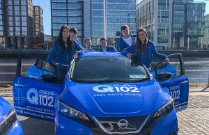 Dublin’s Q102 Goes Electric with Nissan