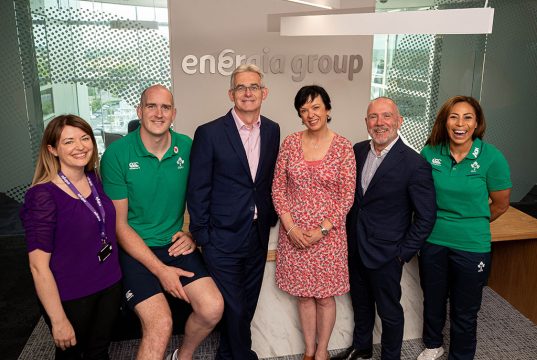Energia Inks Partnership Deal With Irish Rugby