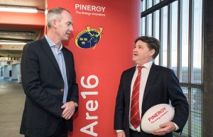 Pinergy Renews Munster Rugby Sponsorship for Sixth Year Running Pinergy Renews Munster Rugby Sponsorship for Sixth Year Running