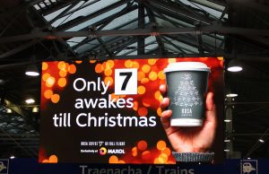 Maxol Wide Awake in Christmas Coffee Campaign