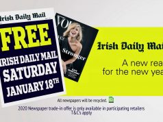 Irish Daily Mail Launches Nationwide Free Newspaper Promotion
