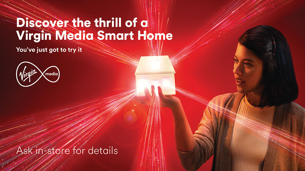 Virgin Media Campaign to Promote Smart Home Offering