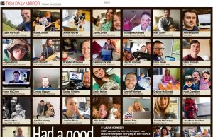 Reach Staff Celebrate National Workplace Wellbeing Day in Irish Mirror