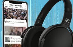 Irish Times Launches New Subscriber Drive With Sennheiser