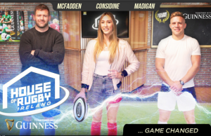 Guinness Backs Third Series of House of Rugby on JOE.ie