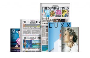 Sunday Times Introduces Paper Banding and New Ad Format