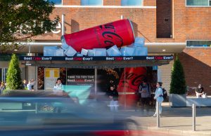 Coke Zero Brings Icy OOH Moments to Rathmines