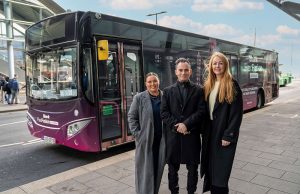 Dublin Airport Media Sales Teams Up with Shark Haircare for First Full-Bus Wrap