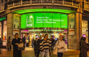 Heineken Begins Festive Season with Digital OOH Activation