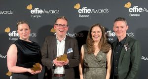 Ireland Bags Three Euro Effies with Gold Going to Droga5 Dublin