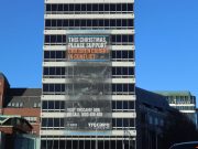 The Public House Transforms Liberty Hall With Christmas Appeal for Trócaire