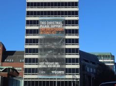 The Public House Transforms Liberty Hall With Christmas Appeal for Trócaire