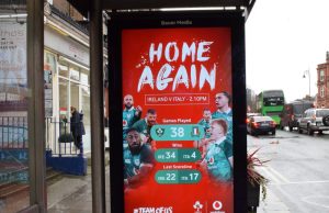 Vodafone OOH amplifies Six Nations Matches