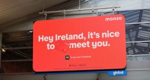 Monzo Marks Irish Launch with High-Impact Dublin OOH Campaign
