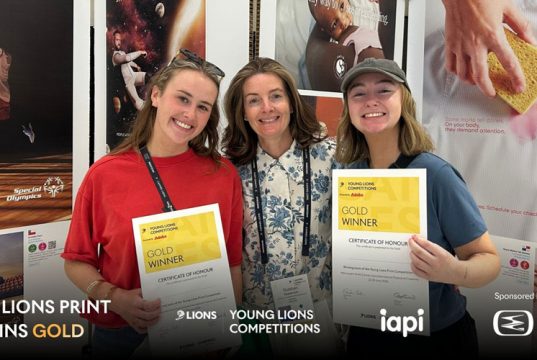 TBWA\Ireland Print Duo Strike Gold at Cannes Young Lions