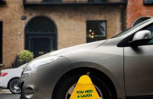 Paddy Power Turns Dublin Wheel Clamps Into Ads for Comedy Festival