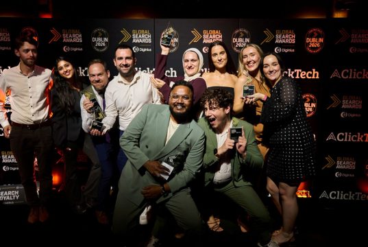 Wolfgang Leads Irish Winners at Global Search Awards 2026 in Dublin