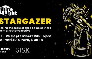 Focus Ireland Uses Night Sky to Highlight Scale of Child Homelessness